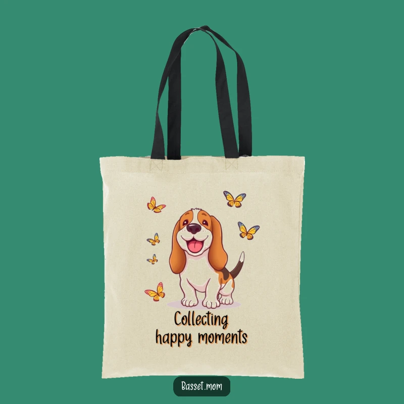 Carry Laughter Funny Basset Hound Tote Bag - Chic & Fun Accessory